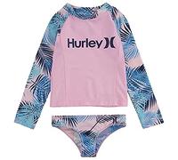 2 Pieces Rashguard Set Girls (4 to 7 Years) Pink