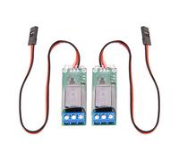 2 Pieces RC PWM Electronic Relay Switch for RC Aeroplane DIY Model Navigation Lights Controller Universal K1 Switch