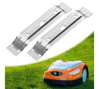 2 Pieces Replacement Blades for Lawn Mowers Compatible with Sti-hl iMOW RMI 422, 422P, 422PC, Blade for Robot Lawnmower, Replacement Brush Cutter Blades for Cutting Grass Leaves