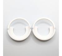 2 pieces replacement clamp bushing suitable for Kermi Henrad radiator cover - side panel mounting flat radiator replacement part PrintBTW