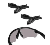 2 Pieces Replacement Nose Bridge Nosepad Base for Oakley Radar EV Path OO9208 OO9211/Radar EV XS Path OJ9001/Radar EV S Path OO9510 Frame, Black Nosepiece Holder