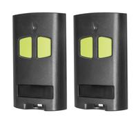 2 Pieces Replacement Remote Control Benincà TO.GO 2VA, 2 Channels, 433.92 MHz, Compatible with RSC2-433, TO.GO 2VA, TO.GO 4VA, 128 and 68 Bit Transmission