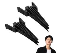 2 Pieces Root Rising Clip Bangs Clip Rising Hair Volume Pin Bangs Clip Root Comb Hair Arrangement Flowing Center Part Voluminous Hair Flat Hair Volume Lady Men's Hair Curler Heatless Curls for Long