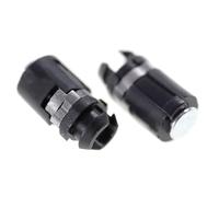 2 Pieces Rotating Shaft Spindle Hinge Axis Replacement, for Gameboy for Advance for SP, for GBA for SP Console Repair(Black)