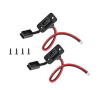 2 Pieces SAE Socket 2 Holes Heavy Duty Cars RV SAE Connector SAE Extension Cable