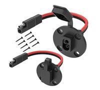 2 Pieces SAE Socket Boats RV DC Power Automotive Solar Panel SAE Battery Connector