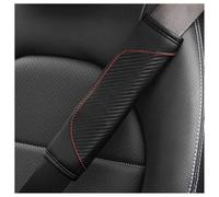 2 Pieces Seat Belt Covers for Dodge Neon Coupe Coupe R/T 1994-1999 - Ergonomic Shoulder Strap Pads Soft Leather Protector Reduces Pressure on Neck,Black