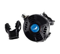 2 Pieces Second Stage Regulator Scuba Diving Accessories Breath Adjuster Brass Connector Flexible Lightweight Suitable for, Black