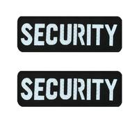 2 Pieces Security Infrared IR Reflective Removable Tactical Patches Full Embroidered Emblem Appliques Loop and Hook Fastener Military Flag Patch for Backpacks,Vest,Bags,Clothes,Jacket,Jeans,Caps