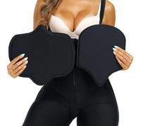2 Pieces Set Post Op Lipo Tummy Tuck Ab Back Abdominal Compression Faja Boards and Foams Pads Set Post Surgery 360 Liposuction for Lipo Recovery BBL