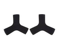 2 Pieces/Set Rubber Fin Keepers Holder Scuba Diving Snorkeling Accessory Black