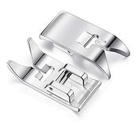 2 Pieces Sewing Machine Presser Foot Straight Stitch Foot Universal General Purpose Zig Zag Foot for Most Sewing Machines Domestic Low Shank Sewing Machines (2 Pieces)