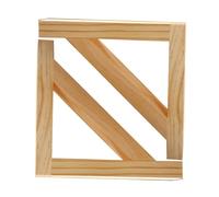 2 Pieces Shelf Fixed Support Wall Mounted Floating Brackets Solid Wood,Triangle Scaffold Boards Tripod Decoration Support for Cabinet,Kitchen,Living Room,Outdoor Countertop (30cm)