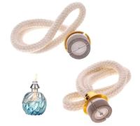 2 Pieces Shepherd Lamp Wicks Burner for Shepherd Lamp 18mm Diameter Burner Diffuser Aromatherapy Home Decoration Goldhead