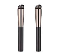 2 Pieces Silicone Lip Scrub Brush, Make Up Brushes, Lipstick Applicators Reusable, Lip Wands Multifunctional Tool, Makeup Brush For Lipsticks, Eyeshadow, Concealer, Lip Gloss, Lip Balm