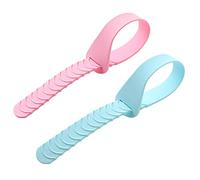 2 Pieces Silicone Toilet Seat Handle Lifter Toilet Pad Cover Lower Lid Handle Hygienice Clean Lift Fashion professionals