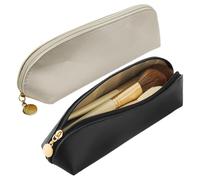 2 Pieces Simple Makeup Brush Bags, Classic and Fashionable, Multi-Function Storage Props, Reusable, Convenient Travel Makeup Bags.