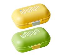 2 Pieces Soap Dish, Travel Convenient Soap Dish, Drain Soap Dish, Mini Storage Box, Creative Soap Dish