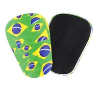 2 Pieces Soccer Shin Guards 3.2" x 2.2" Extra Small Soccer Shin Guards Protective Gear Lightweight and Comfortable for Boys Girls Men Women (Midnight Green)