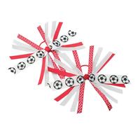 2 Pieces Softball Scrunchies For Girls With Fashion Patterns And Practical Design Softball Accessories Ponytail Holder Active Lifestyle Hairbands