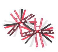 2 Pieces Softball Scrunchies For Girls With Fashion Patterns And Practical Design Softball Accessories Ponytail Holder