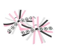 2 Pieces Softball Themed Hair Accessories for Girls Hair Scrunchies for Women Ponytail Holder for Sports and Casual Wear