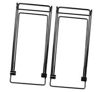 2 Pieces Solar Panel Brackets High Carbon Steel Foldable Outdoor Camping