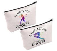 2 Pieces Sports Themed Storage Bag, Women'S Storage Bag, Portable Storage Bag, Sports Event Gift.