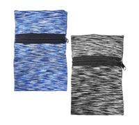 2 Pieces Sports Wrist Bag, Wrist Bag, Zipper Wrist Bag, Striped Mobile Phone Bag, Portable Wallet Card Holder, Cash Key Bag, Suitable for Running, Cycling, Hiking