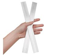 2 Pieces Square Aluminum Bar, 3 mm Thickness X 30 mm Width X 305 mm Length Square 6061 Aluminum Flat Plate for Industry Building