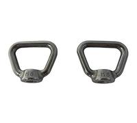 2 Pieces Stainless Steel 316 M8 Lifting Eye Nut 8mm Bow Type 80704 US Shape Marine Grade