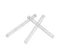 2 pieces Stainless Steel Compression Springs, Telescopic Control Springs for Door Closing Assistance, Wire Diameter 1.5mm, Outer Diameter 10mm, Length 300mm, 1.5x10x300mm(2pcs)