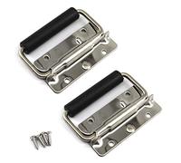 (2 Pieces) Stainless Steel Drop Ring Pull Handle 100mm