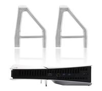 2 Pieces Stand for Ps5 Slim,Plastics Horizontal Bracket Fit Console,Vertical Holder Cooling Pro Edition Disc Playstation Accessories,for Compatible Digital Multiple Game Consoles,Convenient Use Stands