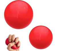 2 Pieces Stress Ball Hand Strengthening - Therapy Massage Grip Ball - for Hand Finger Strength Exercise Stress Relief (50mm)