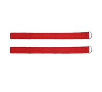 2 Pieces Stroller Belt Anti-Lost Stroller Belt Neoprene Hands Leash Strap Stroller Belt for Wheelchair (Red)