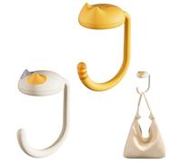 2 Pieces Table Bag Hanger, Table Bag Hook, Table Bag Holder, Portable Office Bag Hook Foldable Handbag Hook, Gift Idea for Women