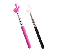 2 Pieces Telescopic Finger Reading Stick, Pointer Stick, Telescopic Pointer, Finger Pointer, Pointing Stick, Presentation Pointer, Retractable Teacher Pointer, Children's Hand Pointer Stick