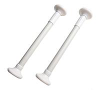 2 Pieces Telescopic Support Rod, Kitchen Sink Bracket, Undercounter Basin Telescopic Support Rod Adjustable DIY Stainless Steel Table Legs Kitchen Countertop Loft Legs Cabinet Support Rod