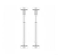 2 Pieces Telescopic Support Rod, Kitchen Sink Bracket, Undercounter Basin Telescopic Support Rod Adjustable DIY Stainless Steel Table Legs Kitchen Countertop Loft Legs Cabinet Support Rod