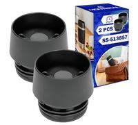 2 Pieces Thermos Mug Lids SS-513857 for Emsa for Tefal | Travel Mug Lids 0.36 Litres and 0.5 Litres - Warranty 10 Years - MONTERAL