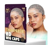 2 Pieces Transparent HD Wig Cap Super Clear - 7609