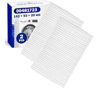 2 Pieces Tumble Dryer Filter with the Original Code 000481723 481723 Pollen Filter for Bosch for Siemens - MONTERAL