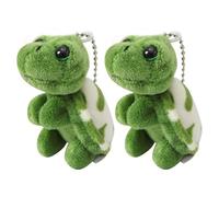 2 Pieces Turtle Keychain, Turtle Plush Toy, Keychain Plush Turtle, Creative Turtle Pendant, Bag Doll Pendant, Cartoon Key Chain