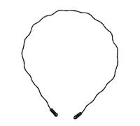2 Pieces Unisex Metal Spring Wavy Hairband Sports Face Wash Hair Loop Headband 03