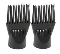 2 Pieces Universal Hairdressing Salon Hair Dryer Diffuser Blow Comb AttachmentHigh Quality Hair Styling Nozzle Tool Dual Grip