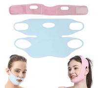 2 Pieces V-Shaped Lifting Mask, Creative Personality, Face-Slimming Lifting Bandage For Men And Women, Reusable, Shaping And Beauty Tools.