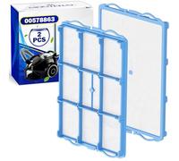 2 Pieces Vacuum Cleaner Filters for Motor Protection with the Original Code 00578863 578863 VZ01MSF for Bosch and for Siemens - MONTERAL