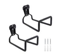 2 Pieces Wall Mounted Water Hose Storage Rack Featuring Grip Enhanced PVC Layer and Easy Assembly Patio Grip Iron and Wall Metal Storage Pieces Finish Reel Water Duty Featuring Heavy Pack Garage Cover