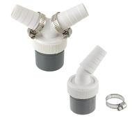 2 pieces washing machine connection washing machine drain hose washing machine for built-in siphon and drain hose to connect the washing machine or dishwasher